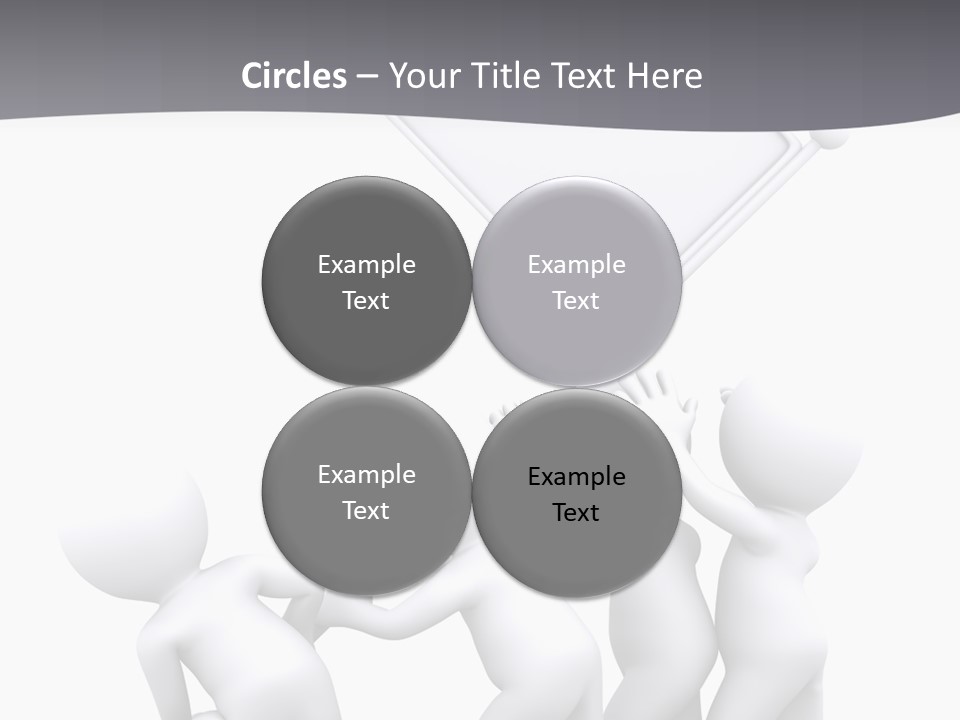 Businessmen Advertising Creative PowerPoint Template