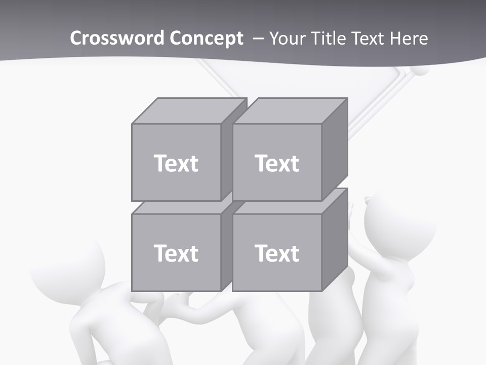 Businessmen Advertising Creative PowerPoint Template