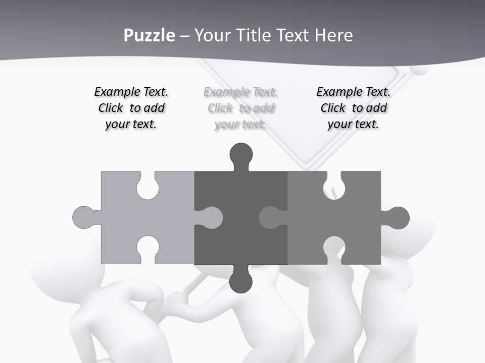 Businessmen Advertising Creative PowerPoint Template