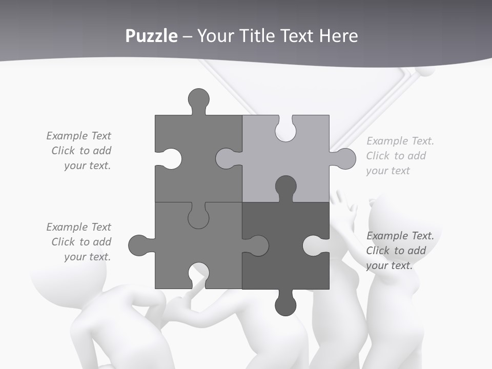 Businessmen Advertising Creative PowerPoint Template