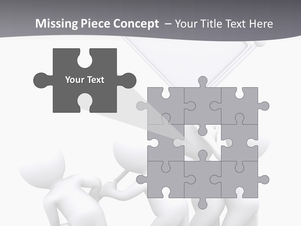 Businessmen Advertising Creative PowerPoint Template