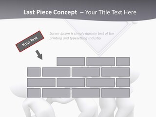 Businessmen Advertising Creative PowerPoint Template