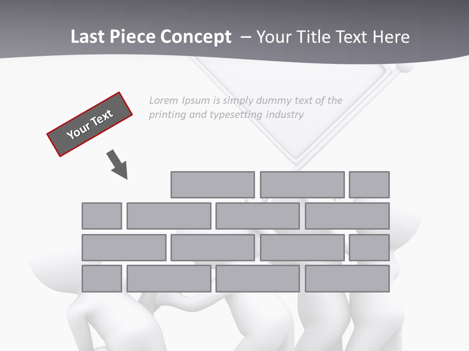 Businessmen Advertising Creative PowerPoint Template