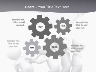 Businessmen Advertising Creative PowerPoint Template