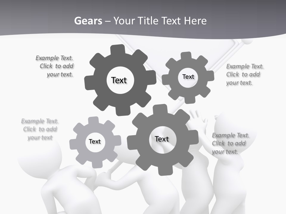 Businessmen Advertising Creative PowerPoint Template