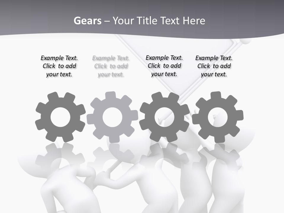 Businessmen Advertising Creative PowerPoint Template