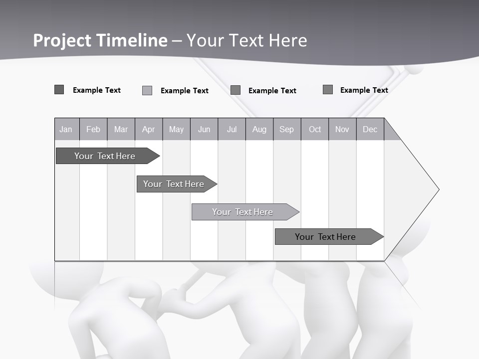 Businessmen Advertising Creative PowerPoint Template
