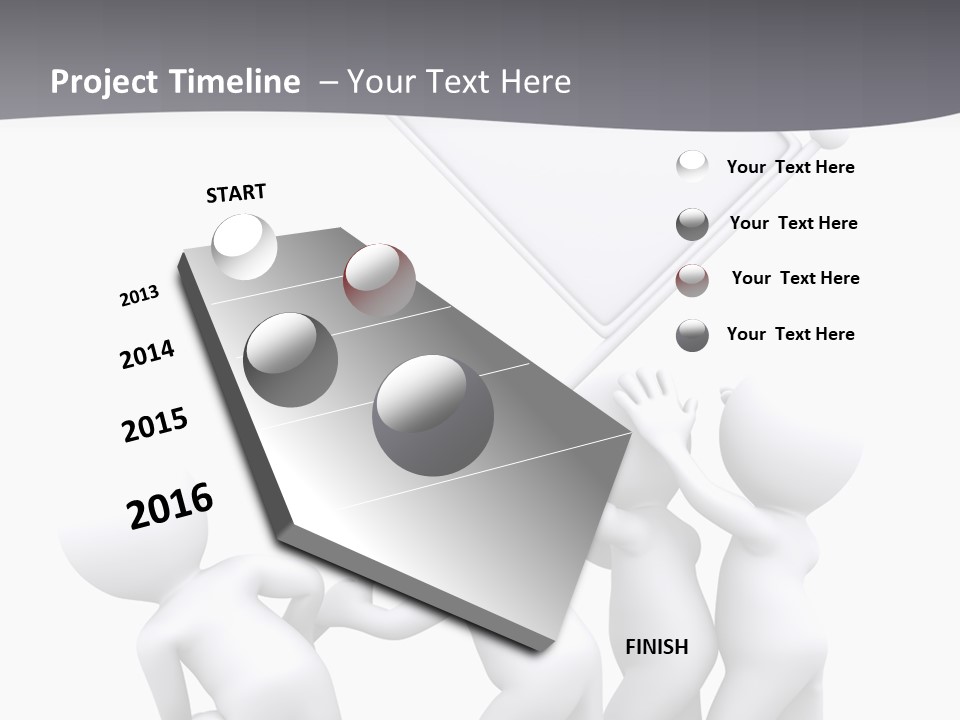 Businessmen Advertising Creative PowerPoint Template
