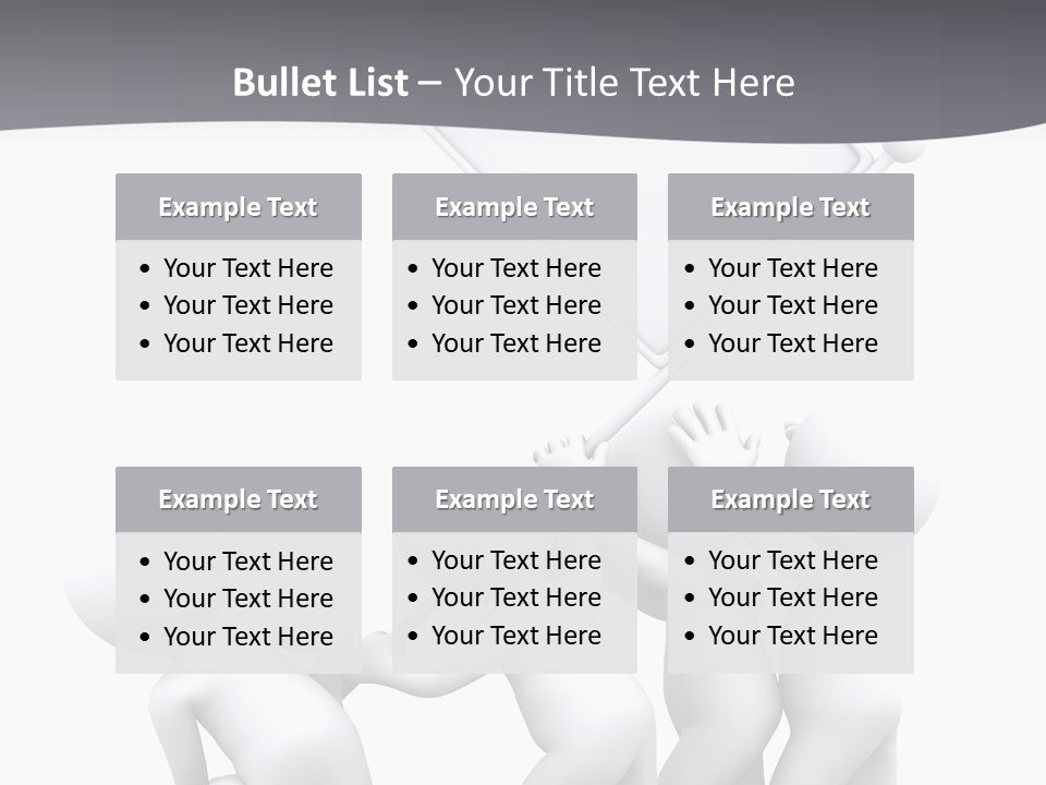 Businessmen Advertising Creative PowerPoint Template