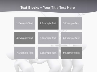 Businessmen Advertising Creative PowerPoint Template