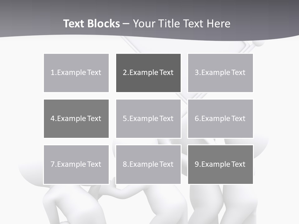 Businessmen Advertising Creative PowerPoint Template