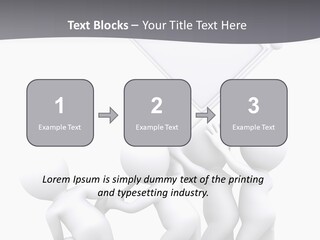 Businessmen Advertising Creative PowerPoint Template