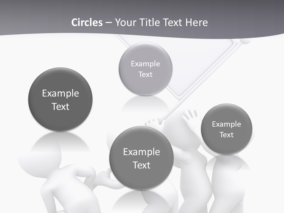 Businessmen Advertising Creative PowerPoint Template