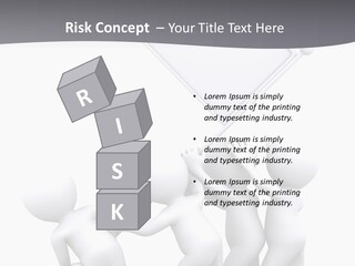 Businessmen Advertising Creative PowerPoint Template