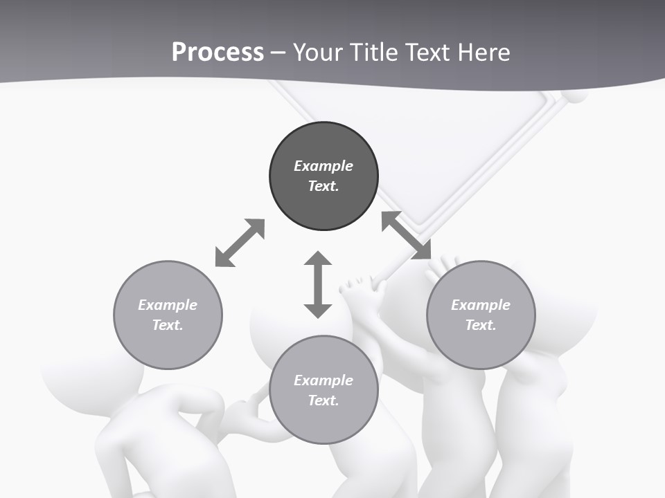 Businessmen Advertising Creative PowerPoint Template
