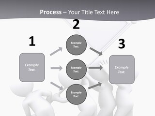 Businessmen Advertising Creative PowerPoint Template