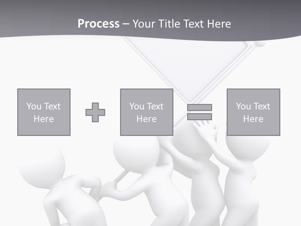 Businessmen Advertising Creative PowerPoint Template