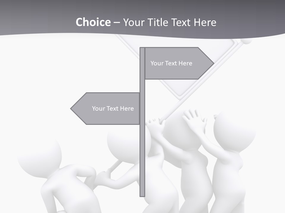 Businessmen Advertising Creative PowerPoint Template