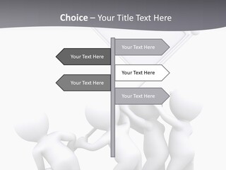 Businessmen Advertising Creative PowerPoint Template