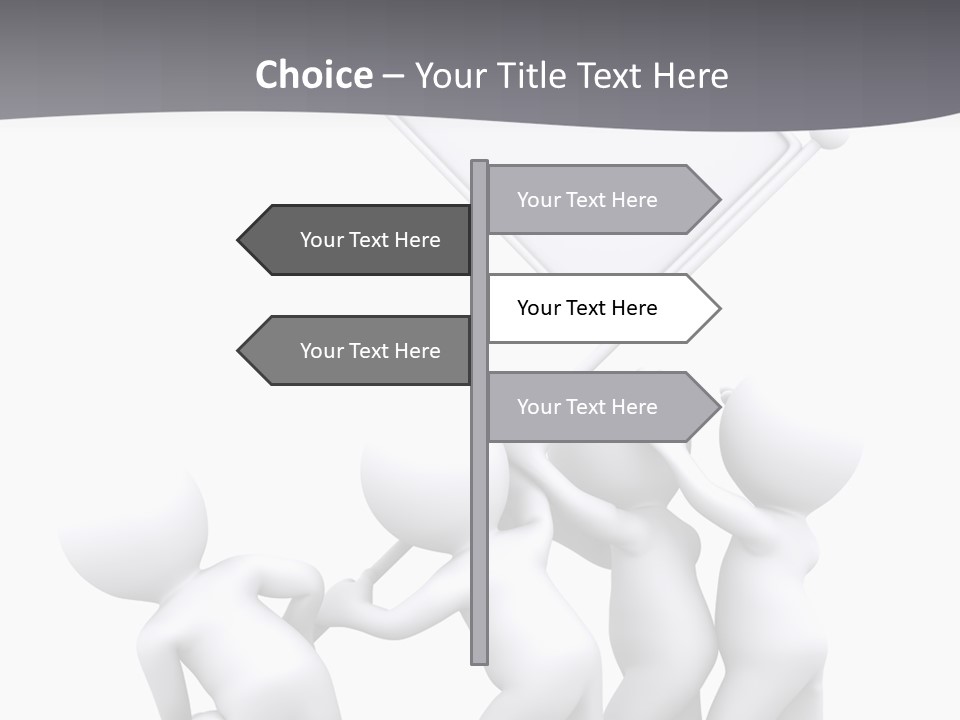 Businessmen Advertising Creative PowerPoint Template