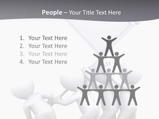 Businessmen Advertising Creative PowerPoint Template
