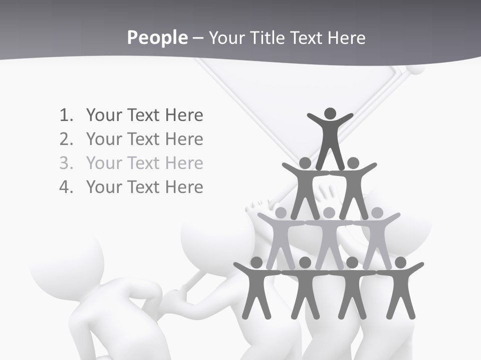Businessmen Advertising Creative PowerPoint Template