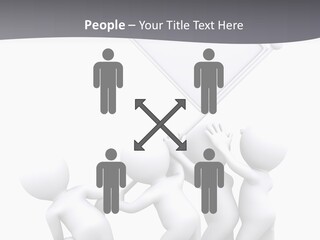 Businessmen Advertising Creative PowerPoint Template