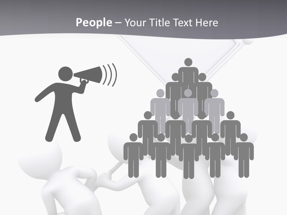 Businessmen Advertising Creative PowerPoint Template