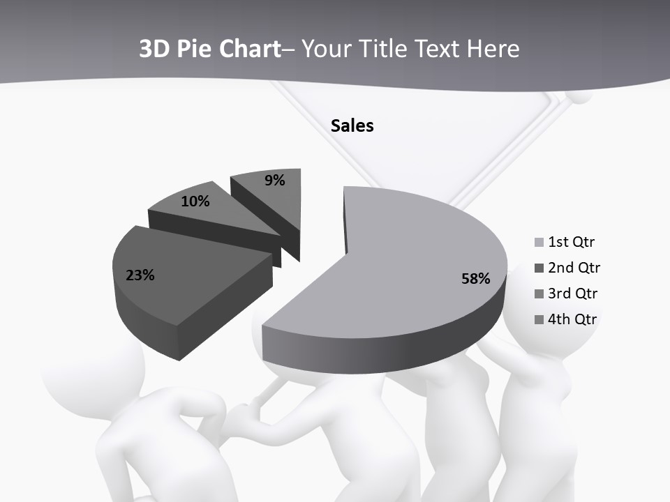 Businessmen Advertising Creative PowerPoint Template