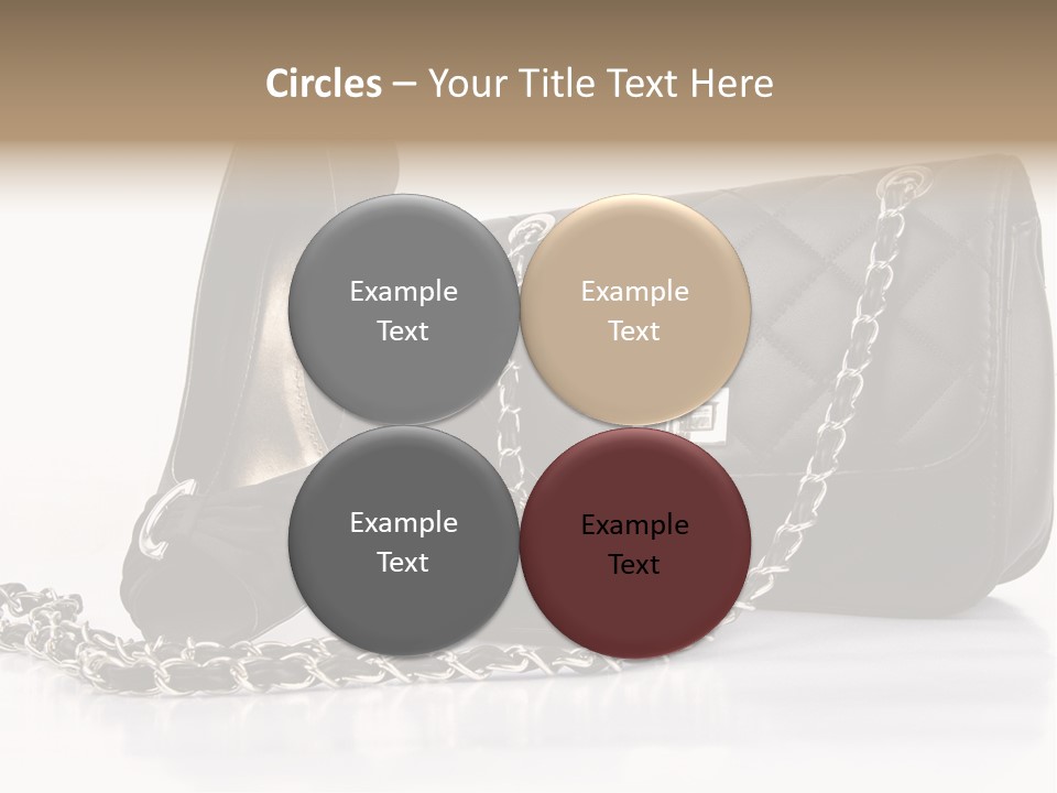 White Leg Heels PowerPoint Template