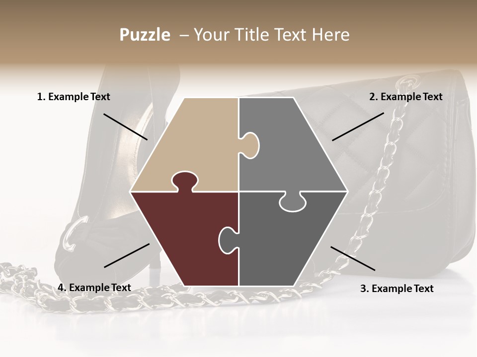 White Leg Heels PowerPoint Template