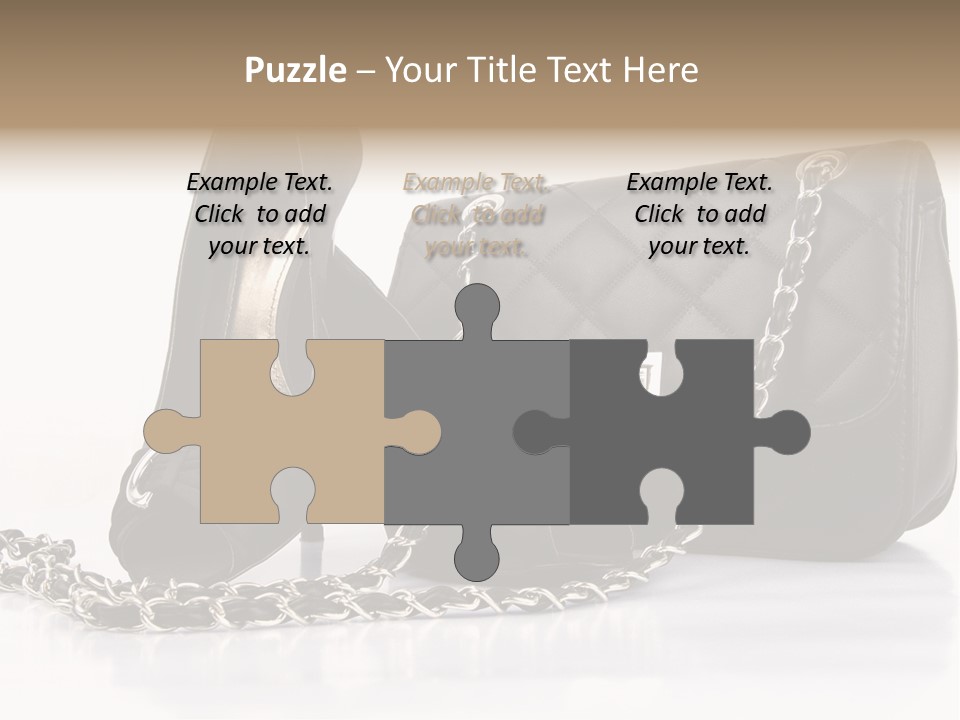 White Leg Heels PowerPoint Template