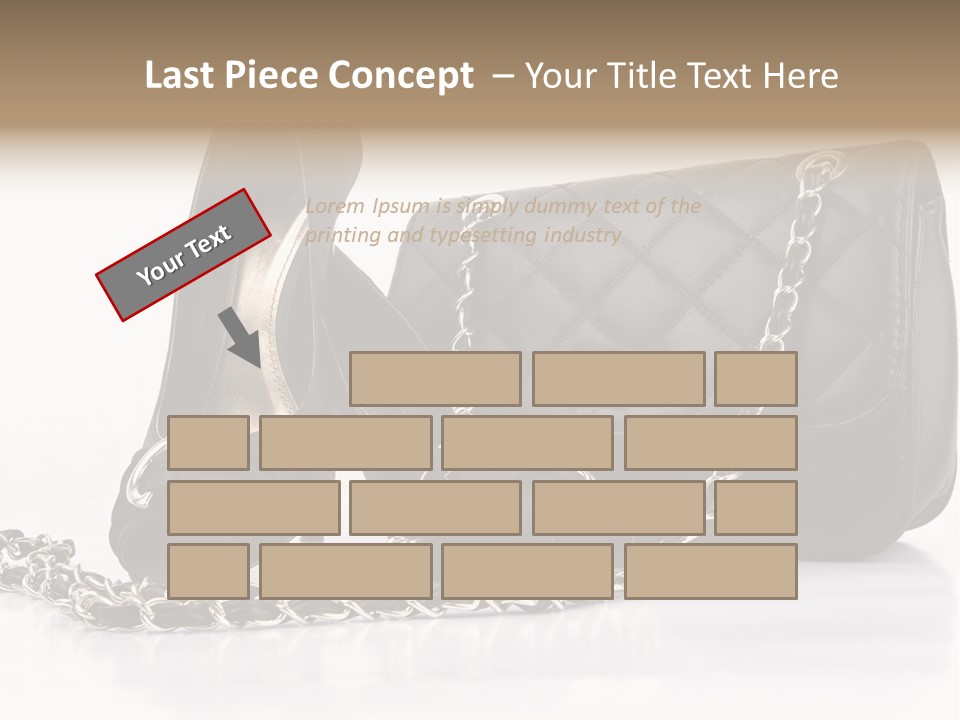 White Leg Heels PowerPoint Template