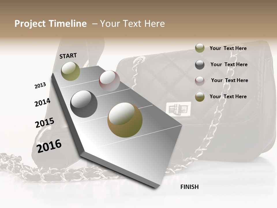 White Leg Heels PowerPoint Template