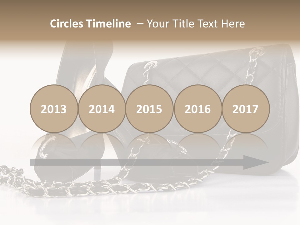 White Leg Heels PowerPoint Template