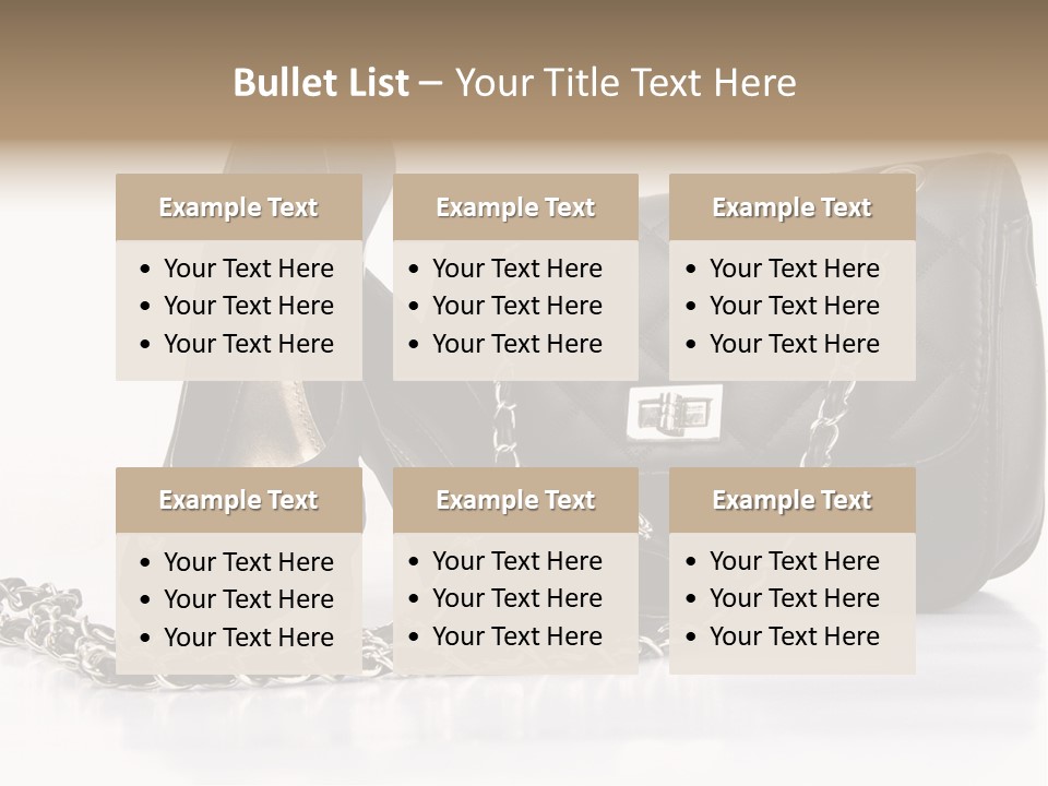 White Leg Heels PowerPoint Template