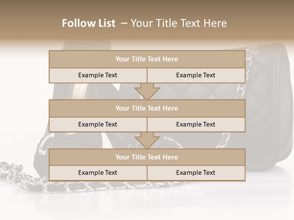 White Leg Heels PowerPoint Template