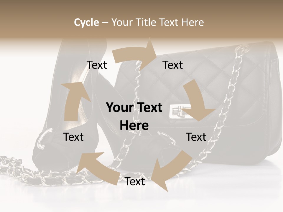 White Leg Heels PowerPoint Template