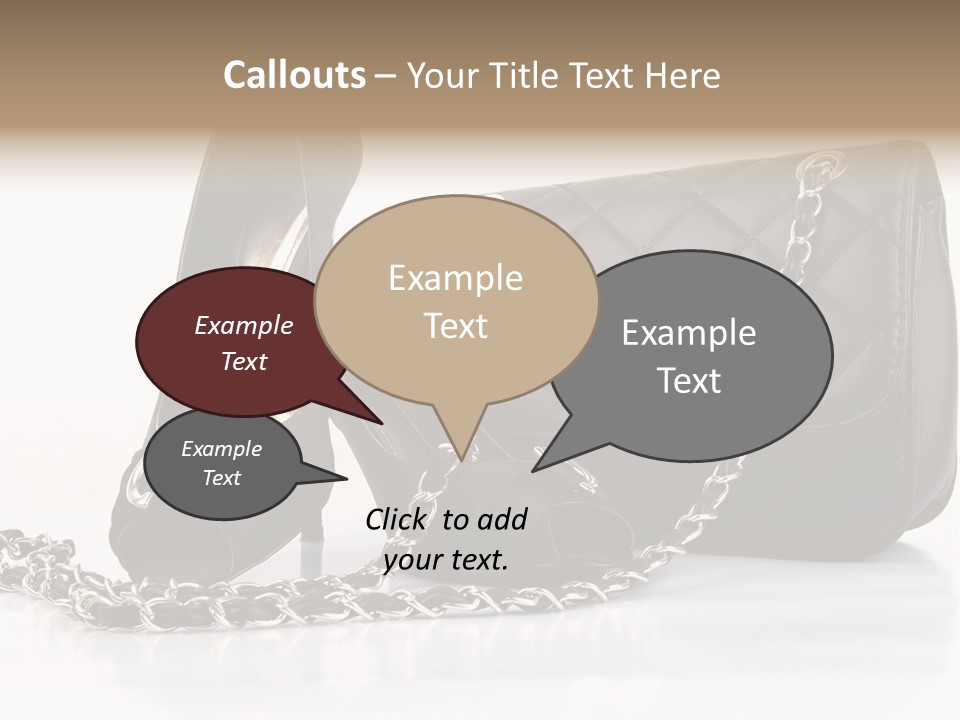 White Leg Heels PowerPoint Template