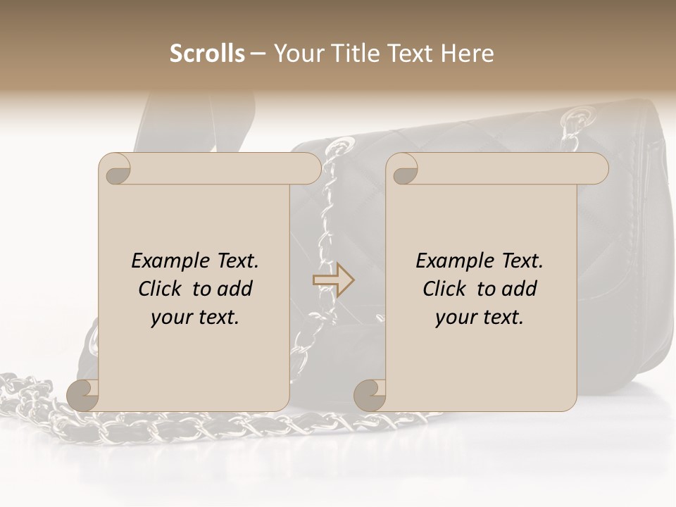 White Leg Heels PowerPoint Template