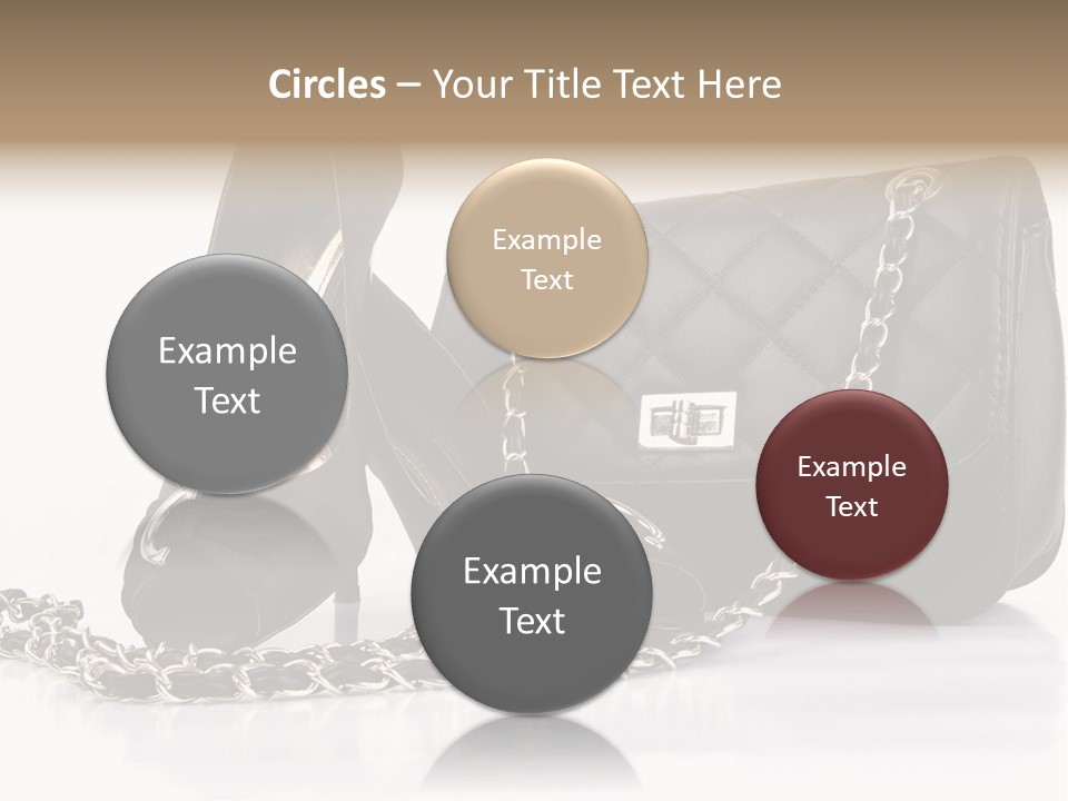 White Leg Heels PowerPoint Template