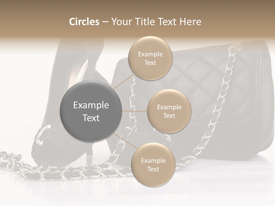 White Leg Heels PowerPoint Template