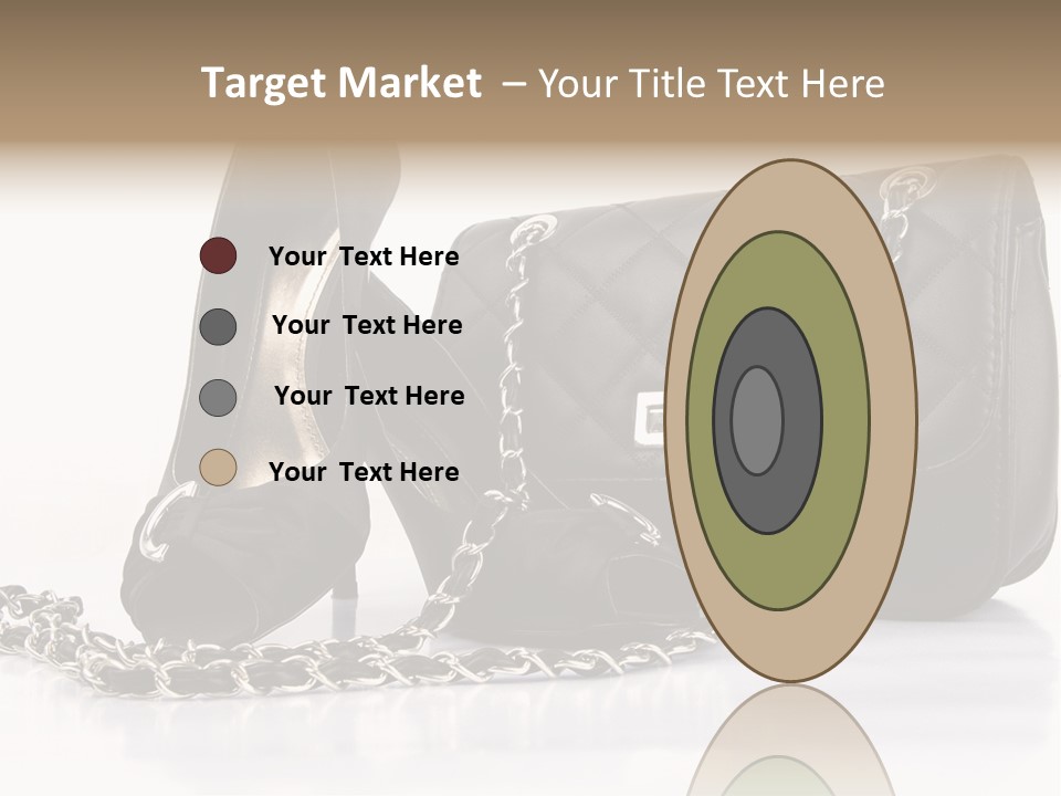 White Leg Heels PowerPoint Template