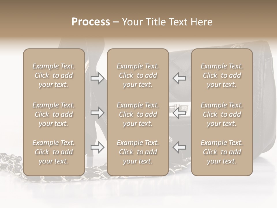 White Leg Heels PowerPoint Template