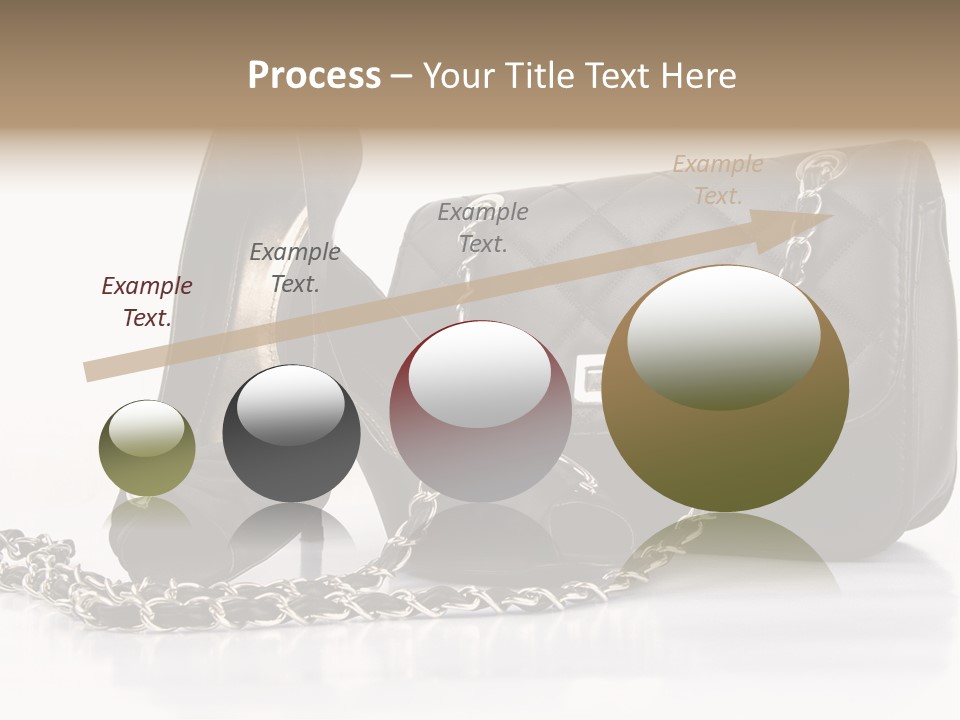 White Leg Heels PowerPoint Template