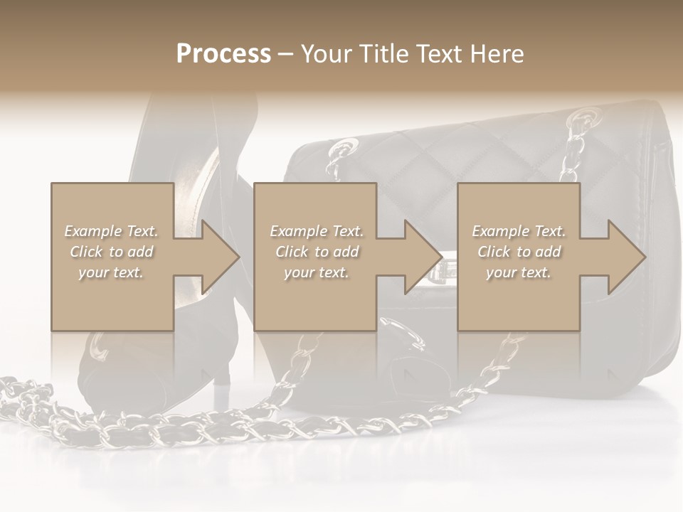 White Leg Heels PowerPoint Template