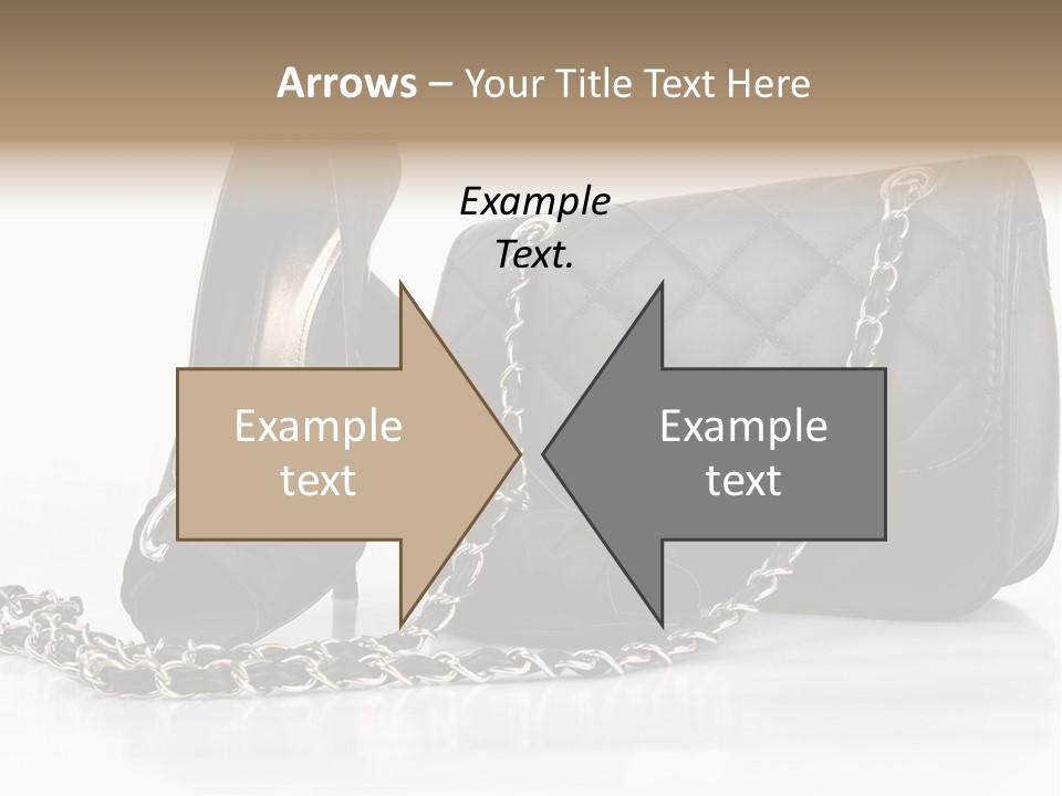 White Leg Heels PowerPoint Template