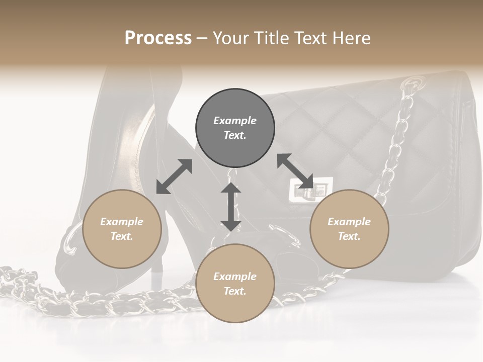 White Leg Heels PowerPoint Template