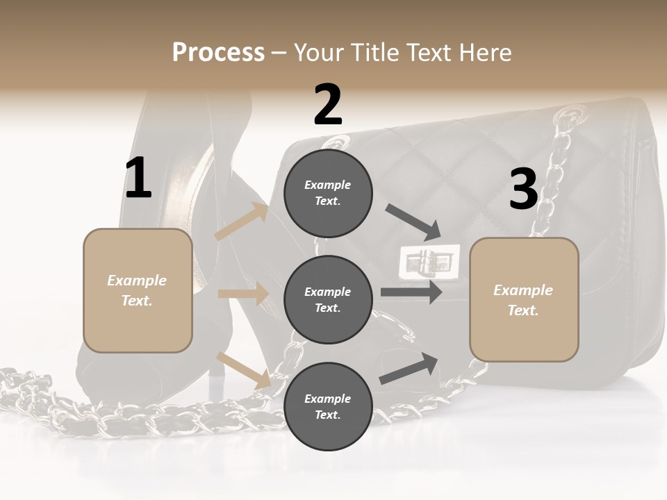 White Leg Heels PowerPoint Template