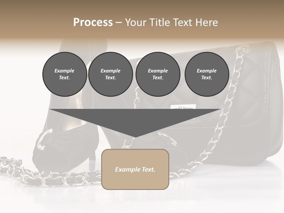 White Leg Heels PowerPoint Template